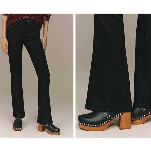 MOTHER The Weekender Deep End Wash Dark Gray/Black Denim Jeans – Size 27 - Picture 5 of 16